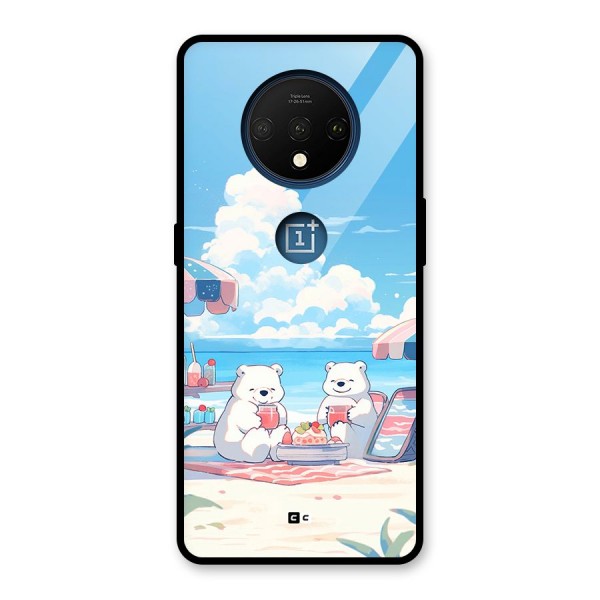 Picnic Time Glass Back Case for OnePlus 7T