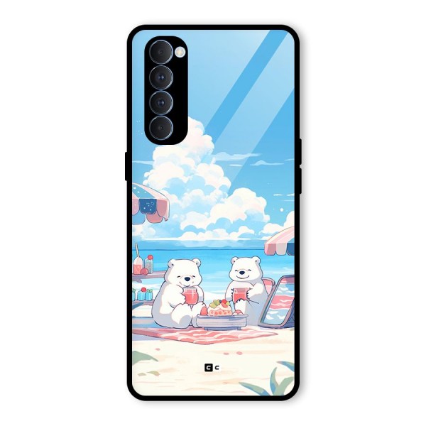 Picnic Time Glass Back Case for Oppo Reno4 Pro