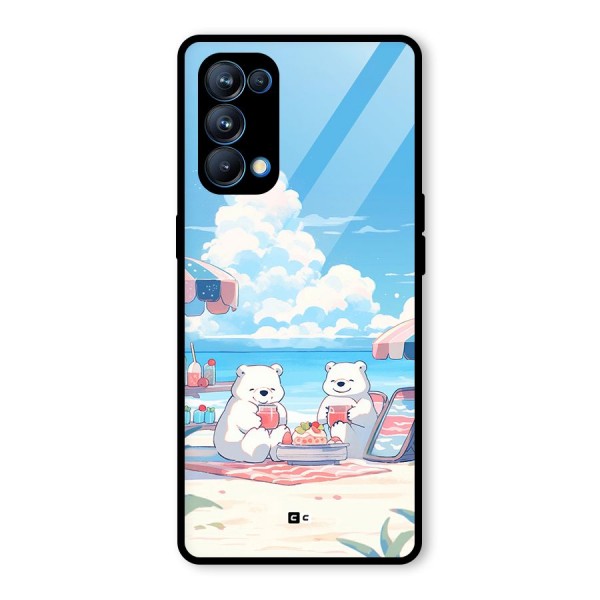 Picnic Time Glass Back Case for Oppo Reno5 Pro 5G