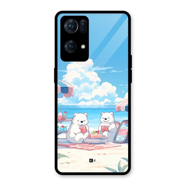 Picnic Time Glass Back Case for Oppo Reno7 Pro 5G