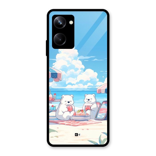 Picnic Time Glass Back Case for Realme 10 Pro