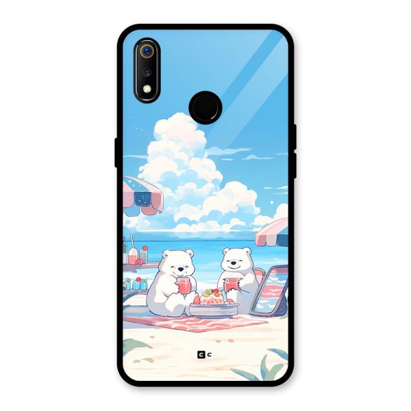 Picnic Time Glass Back Case for Realme 3i