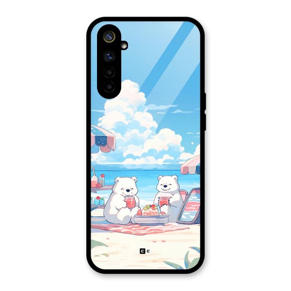 Picnic Time Glass Back Case for Realme 6