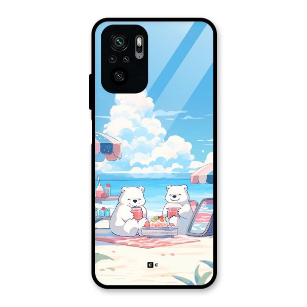 Picnic Time Glass Back Case for Redmi Note 11 SE