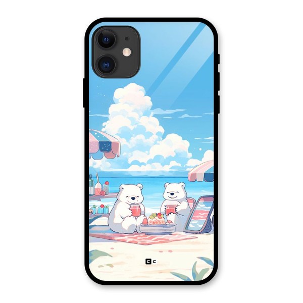 Picnic Time Glass Back Case for iPhone 11