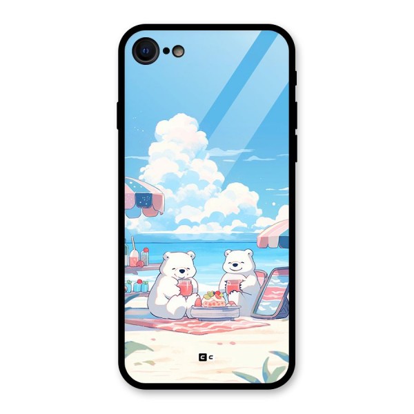 Picnic Time Glass Back Case for iPhone 8