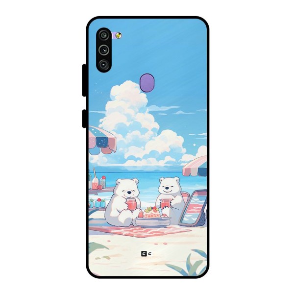 Picnic Time Metal Back Case for Galaxy M11