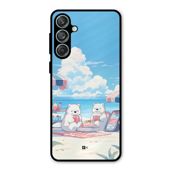 Picnic Time Metal Back Case for Galaxy M55 5G