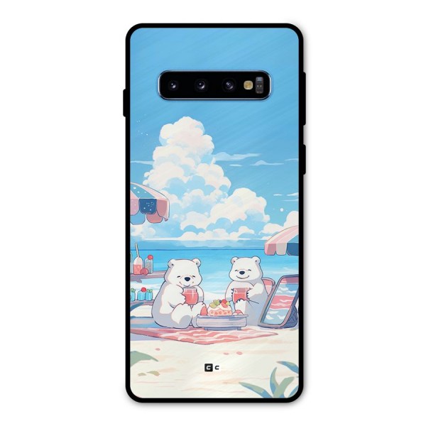 Picnic Time Metal Back Case for Galaxy S10