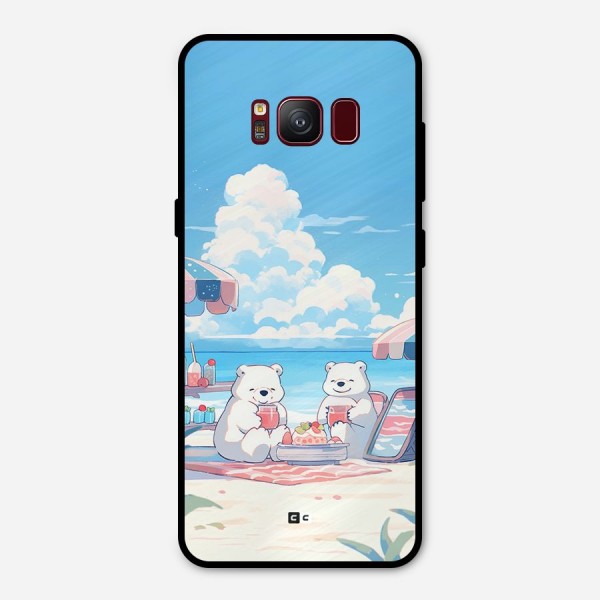 Picnic Time Metal Back Case for Galaxy S8