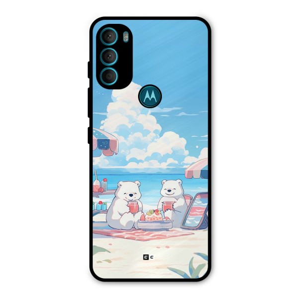 Picnic Time Metal Back Case for Moto G71 5G