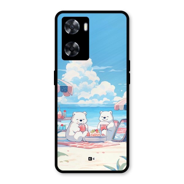 Picnic Time Metal Back Case for Oppo A77