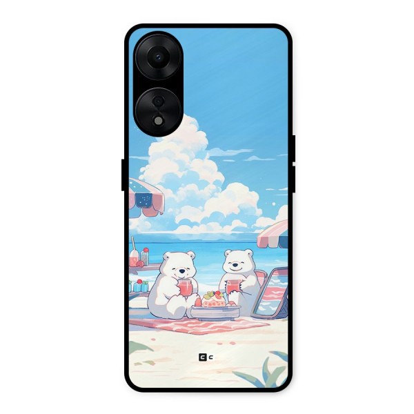 Picnic Time Metal Back Case for Oppo A78 5G