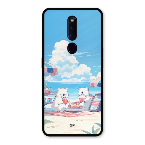 Picnic Time Metal Back Case for Oppo F11 Pro