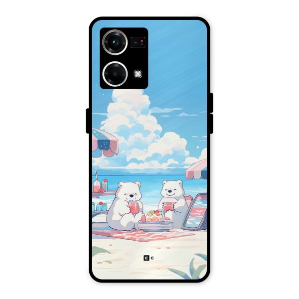 Picnic Time Metal Back Case for Oppo F21s Pro 4G