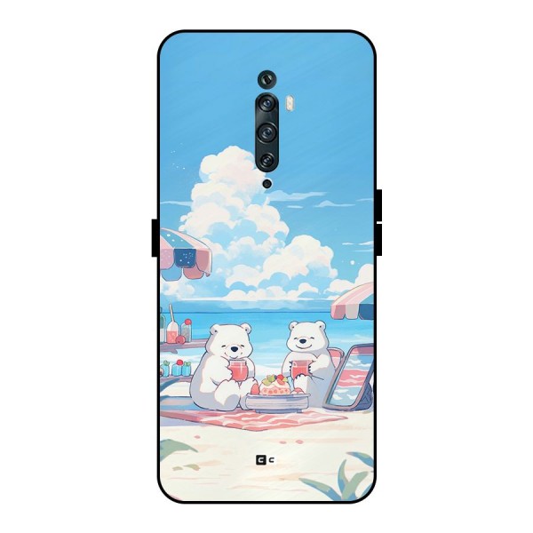 Picnic Time Metal Back Case for Oppo Reno2 F