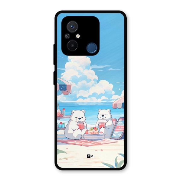 Picnic Time Metal Back Case for Poco C55