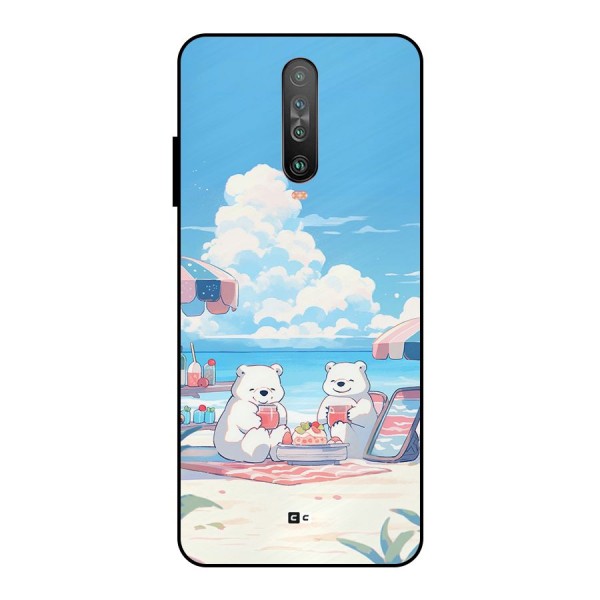 Picnic Time Metal Back Case for Poco X2