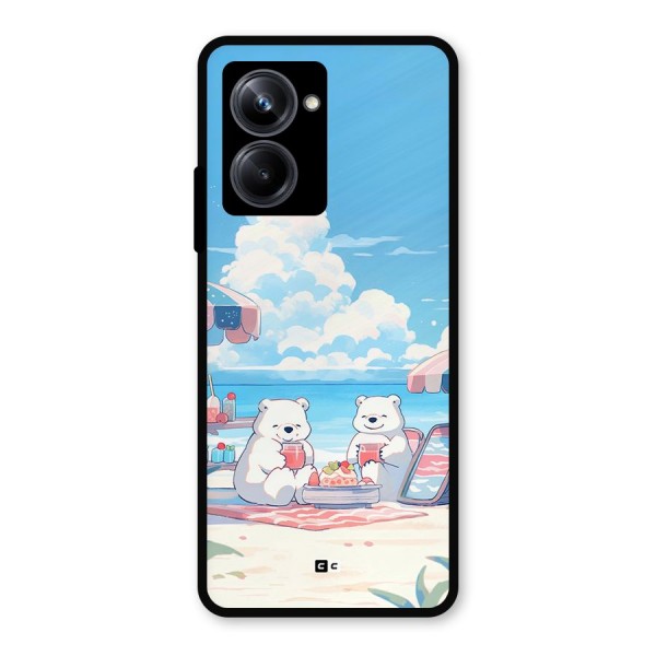 Picnic Time Metal Back Case for Realme 10 Pro