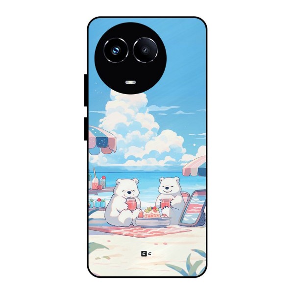 Picnic Time Metal Back Case for Realme 11X