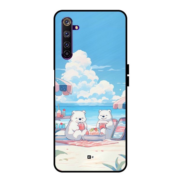 Picnic Time Metal Back Case for Realme 6 Pro