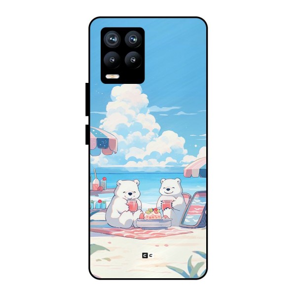 Picnic Time Metal Back Case for Realme 8