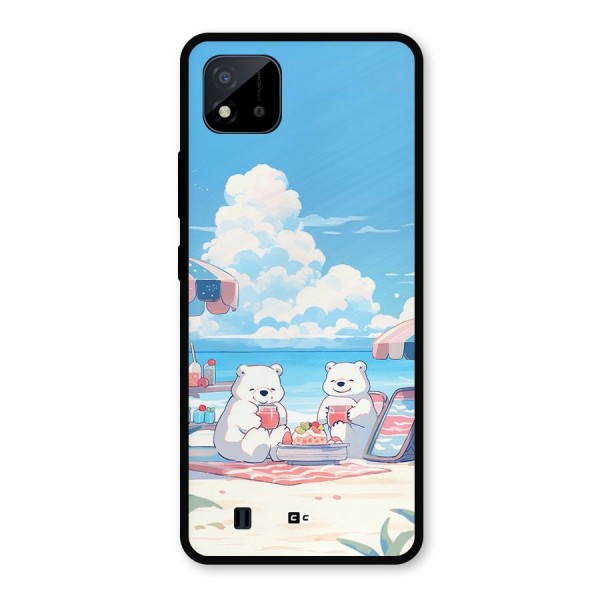 Picnic Time Metal Back Case for Realme C11 2021