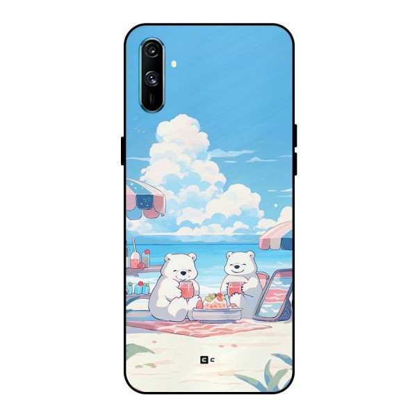 Picnic Time Metal Back Case for Realme C3