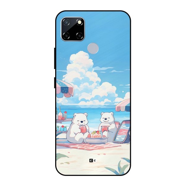 Picnic Time Metal Back Case for Realme Narzo 20