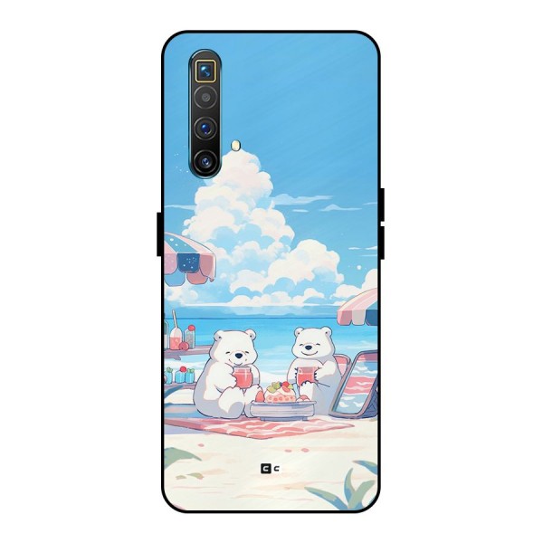 Picnic Time Metal Back Case for Realme X3 SuperZoom