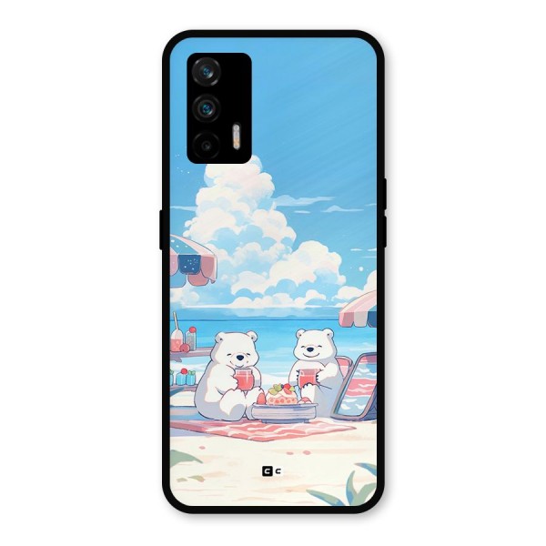 Picnic Time Metal Back Case for Realme X7 Max