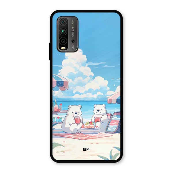 Picnic Time Metal Back Case for Redmi 9 Power