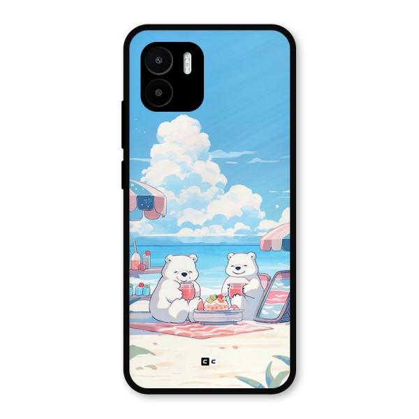 Picnic Time Metal Back Case for Redmi A2