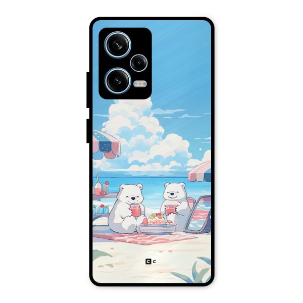 Picnic Time Metal Back Case for Redmi Note 12 Pro