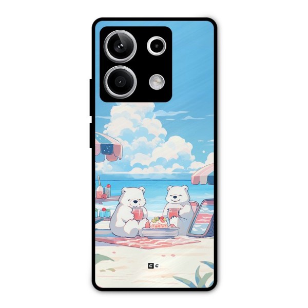 Picnic Time Metal Back Case for Redmi Note 13 5G