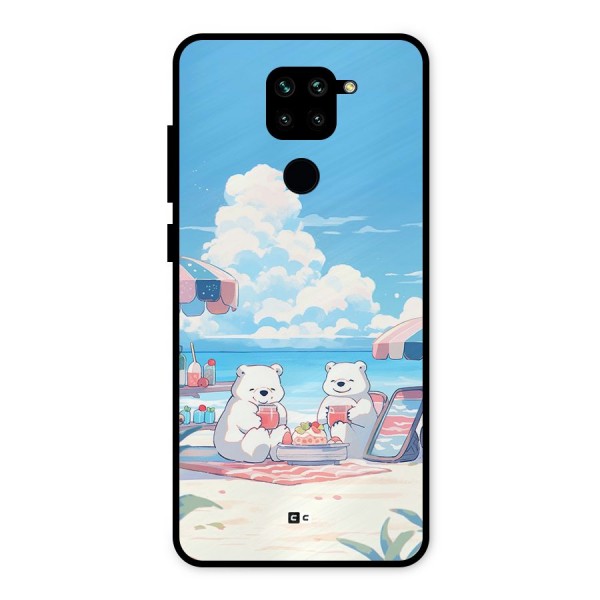 Picnic Time Metal Back Case for Redmi Note 9