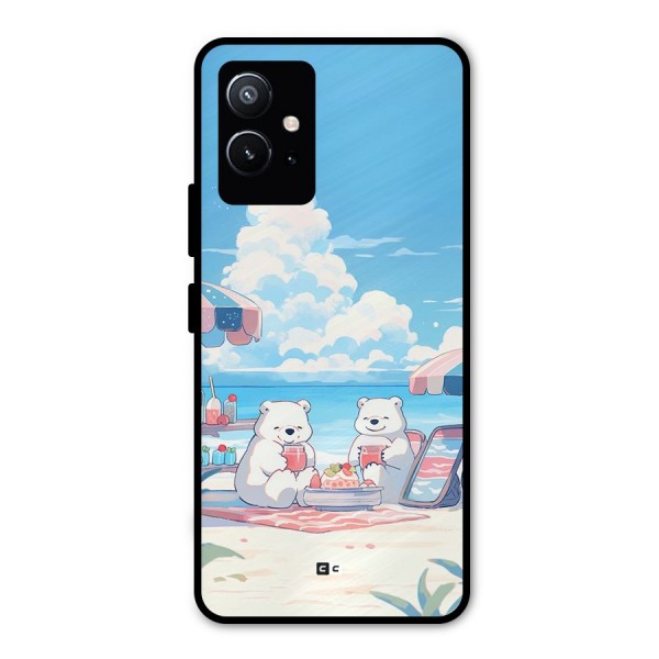 Picnic Time Metal Back Case for Vivo T1 5G