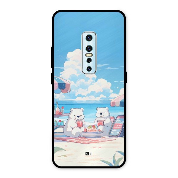 Picnic Time Metal Back Case for Vivo V17 Pro