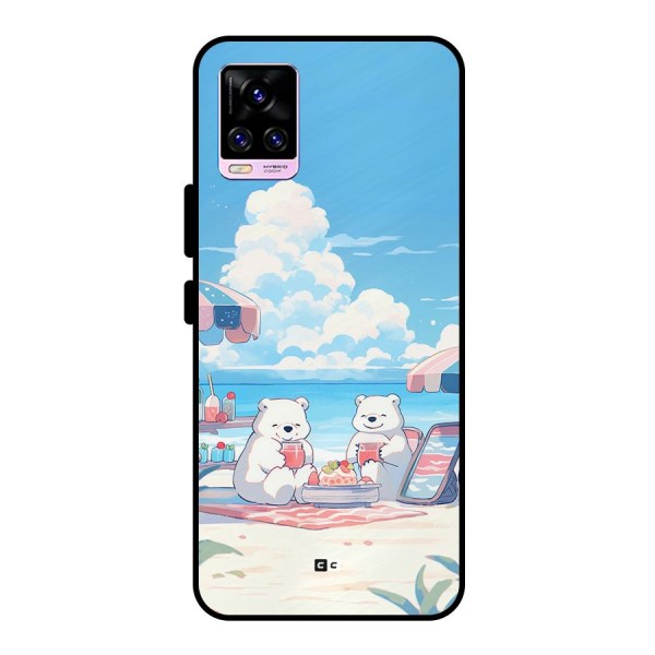 Picnic Time Metal Back Case for Vivo V20 Pro