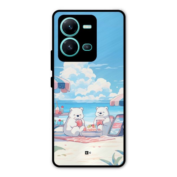 Picnic Time Metal Back Case for Vivo V25