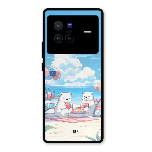 Picnic Time Metal Back Case for Vivo X80