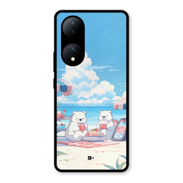 Picnic Time Metal Back Case for Vivo Y100