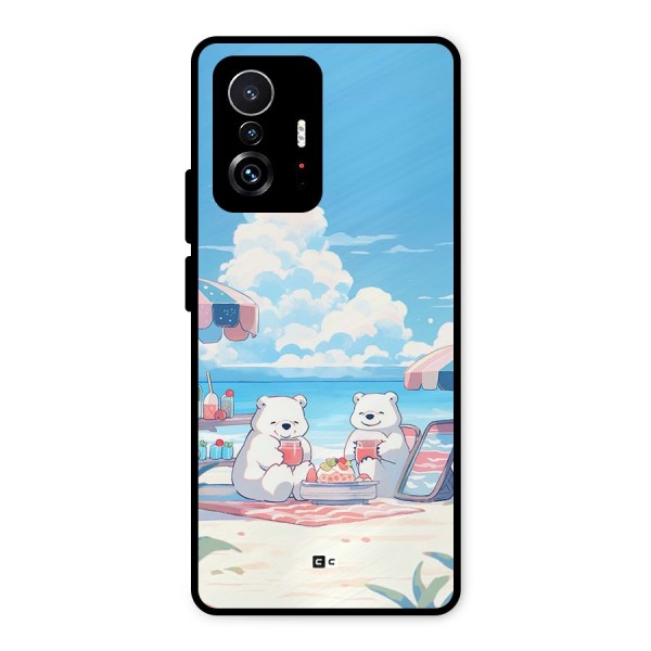 Picnic Time Metal Back Case for Xiaomi 11T Pro