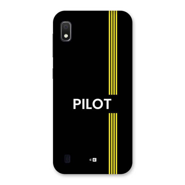 Pilot Stripes Back Case for Galaxy A10