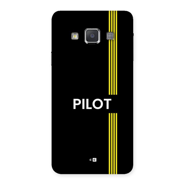 Pilot Stripes Back Case for Galaxy A3