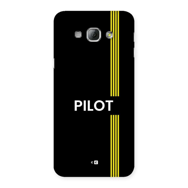 Pilot Stripes Back Case for Galaxy A8