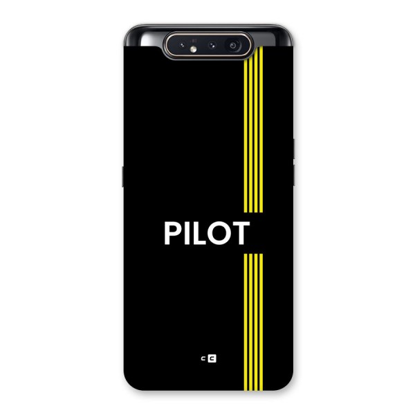 Pilot Stripes Back Case for Galaxy A80