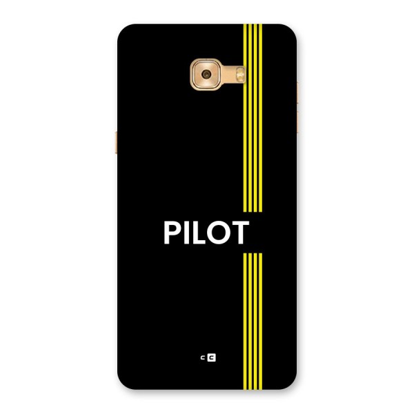 Pilot Stripes Back Case for Galaxy C9 Pro