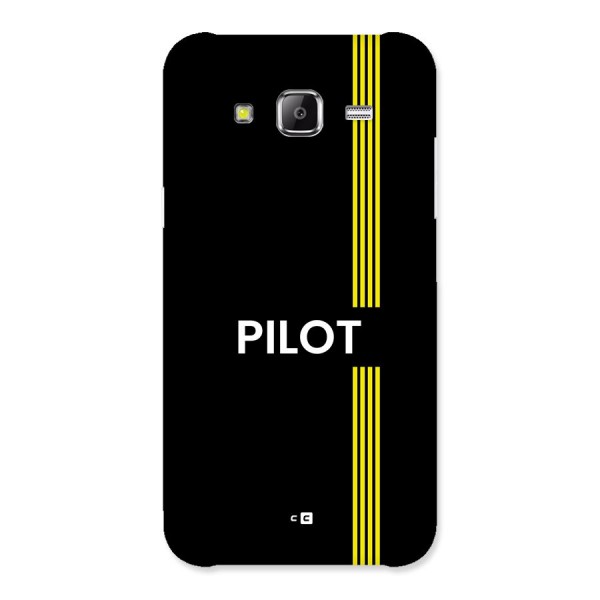 Pilot Stripes Back Case for Galaxy J5