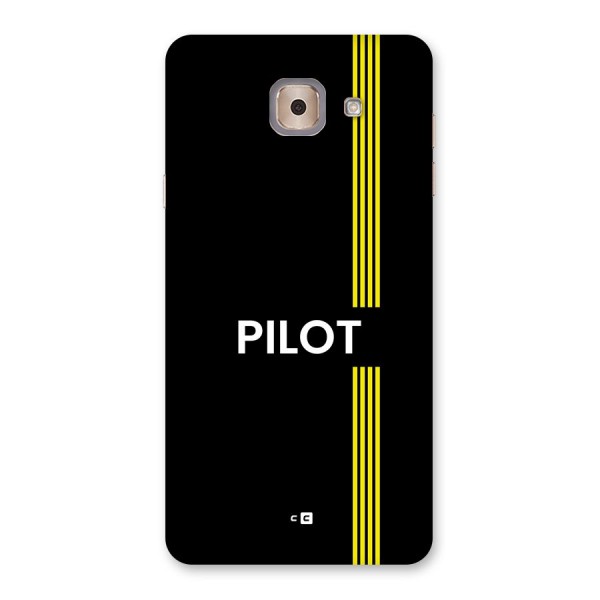 Pilot Stripes Back Case for Galaxy J7 Max